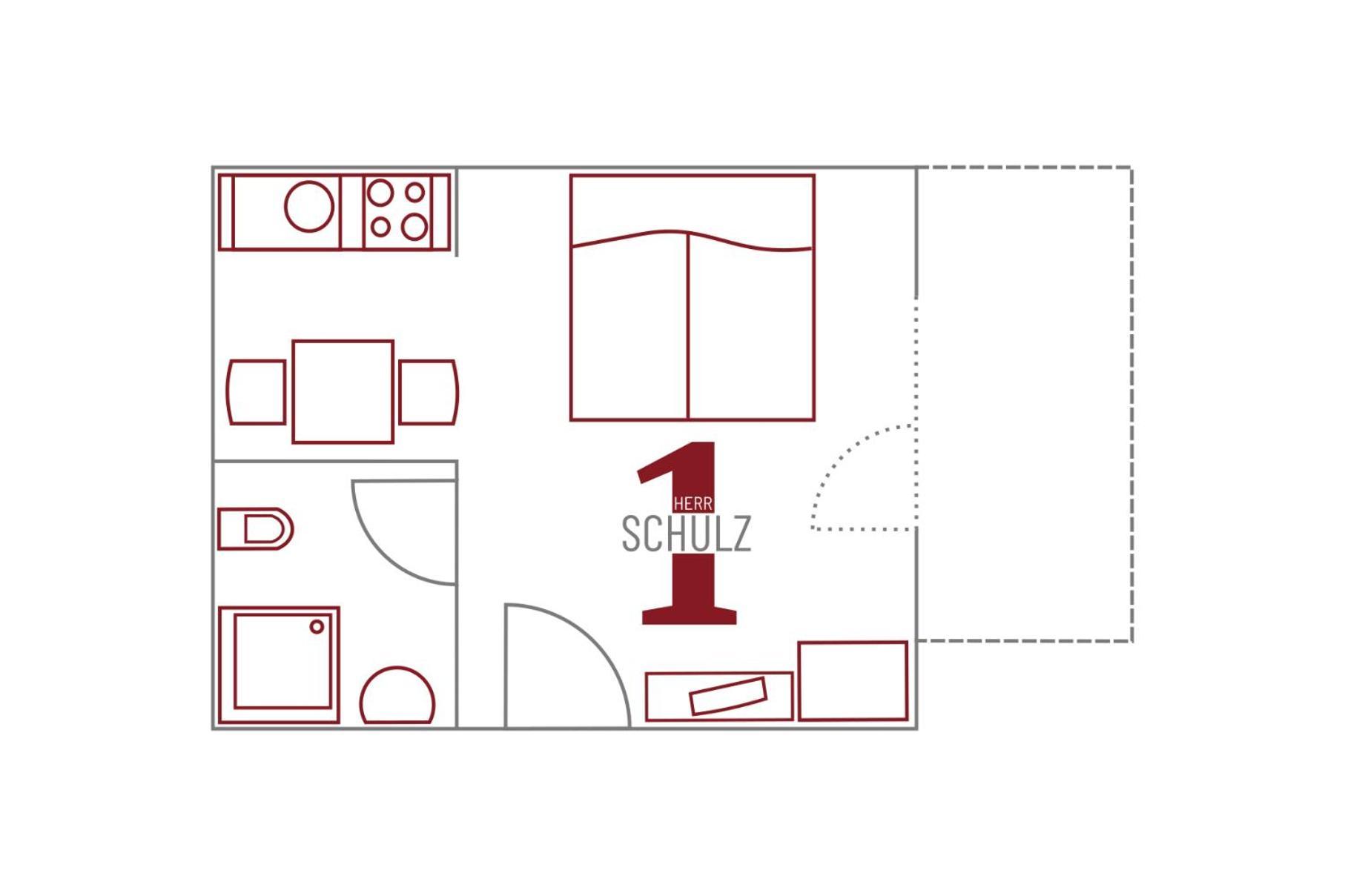Apartament 7Schwaben Bad Urach Pokój zdjęcie